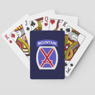 Jeu De Cartes 10e division de montagne