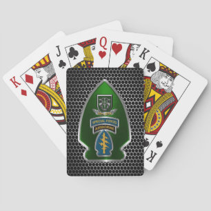 Jeu De Cartes 10e Groupe des forces spéciales " Arrowhead "