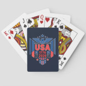 JEU DE CARTES 1776-2026 USA (dos)