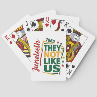 Jeu De Cartes 1865, 1865, Histoire noire