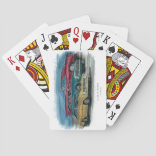 Jeu De Cartes 1967, 1968, 1969 classic camaros playing cards