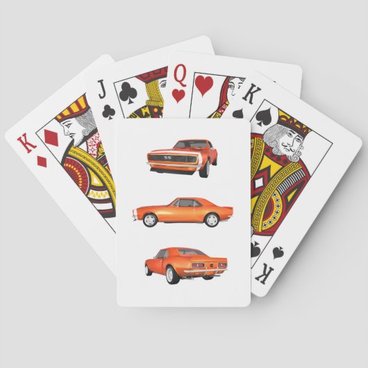Jeu De Cartes 1967 Camaro SS : (dos)