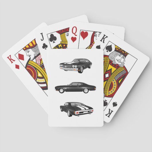 Jeu De Cartes 1970 Chevelle SS: (dos)