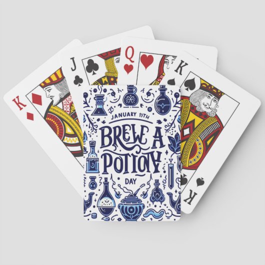 Jeu De Cartes 19 janvier - Fête de la potion (dos)