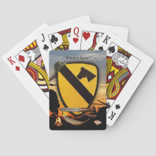Jeu De Cartes 1ère 7ème cavalerie fort hood air cav
