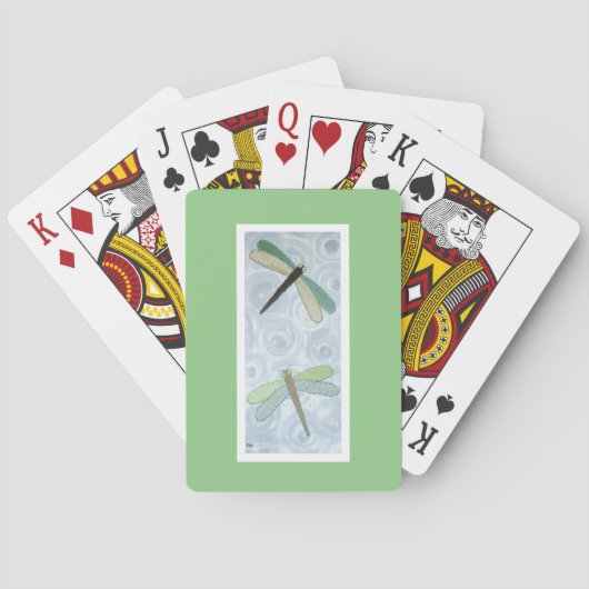 Jeu De Cartes 2 libellules #1 (dos)