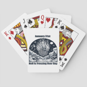 Jeu De Cartes 31 janvier - L'enfer gèle toute la journée