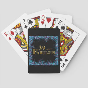 Jeu De Cartes 39e anniversaire 