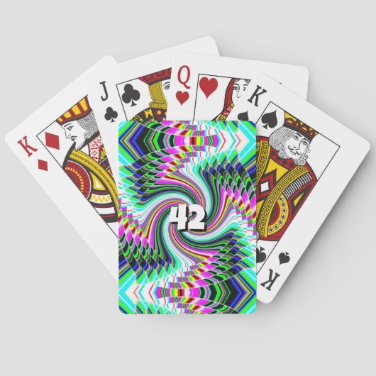 Jeu De Cartes 42 (vous pouvez modifier le numéro) (dos)