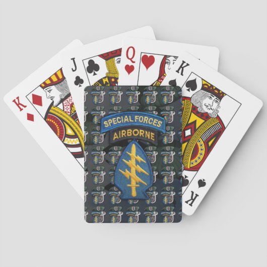 Jeu De Cartes 5e bataillon des forces spéciales (dos)