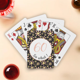 Jeu De Cartes 60e anniversaire Funny 60 alors quelle motivation