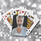 Jeu De Cartes 60e anniversaire les gars bonjour 60