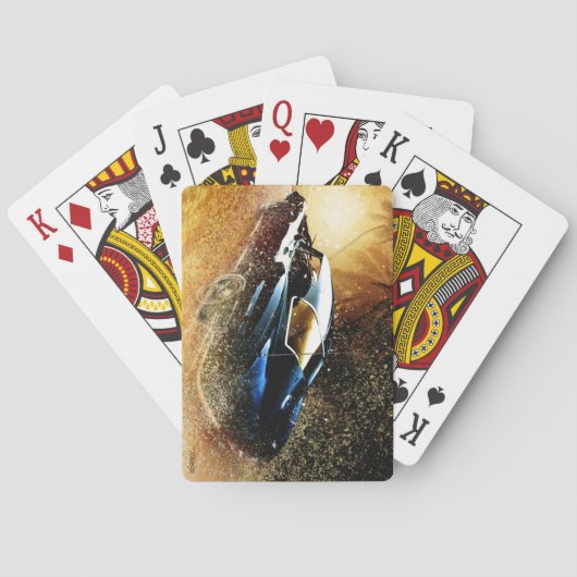 Jeu De Cartes '66 cartes de jeu de Corvette (dos)