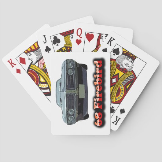 Jeu De Cartes '68 Firebird Jouer des cartes (dos)