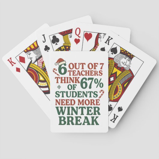 Jeu De Cartes 6 7 Prof Six Sept 67 Santa Génération Alpha (dos)