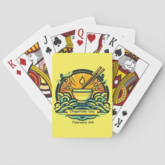 Jeu De Cartes 6 février - Jour des baguettes (dos)