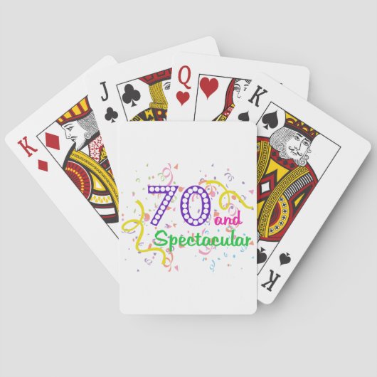 Jeu De Cartes 70 et Spectaculaire (dos)