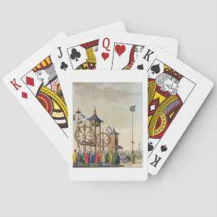 Jeu De Cartes A Chinese circus, illustration from 'Le Costume An