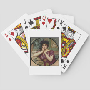 Jeu De Cartes A Classical Beauty, 1901 (oil on canvas)