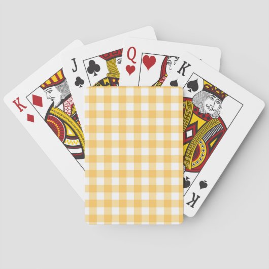 Jeu De Cartes à damiers motif (dos)