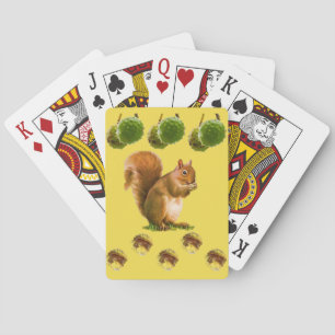 Jeu de Cartes à Écureuil