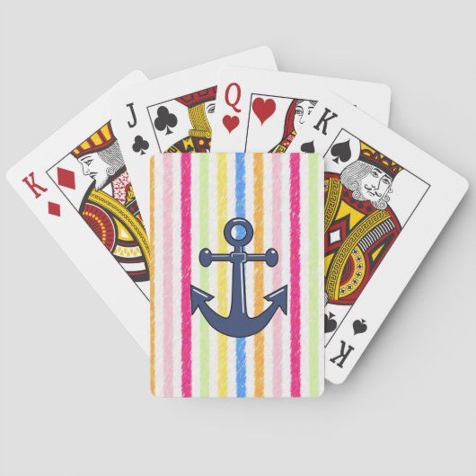 Jeu de cartes à jouer Anchor (dos)