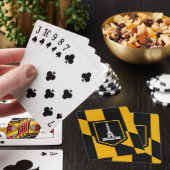 Jeu de cartes à jouer avec le drapeau de Baltimore (In Situ)