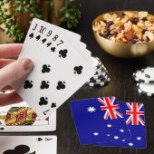 Jeu de cartes à jouer avec le drapeau de l'Austral (In Situ)