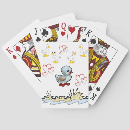 Jeu de cartes à jouer Canard (dos)