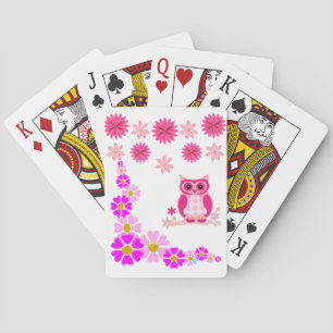 Jeu de Cartes à Jouer Chouette