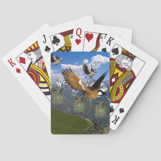 Jeu de cartes à jouer Eagle (dos)