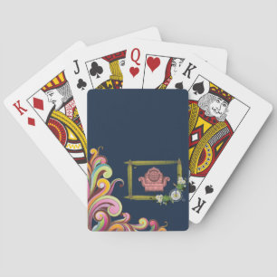 Jeu de Cartes à Jouer Floral