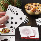 Jeu de Cartes à Jouer Floral (In Situ)