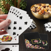 Jeu de cartes à jouer floral (In Situ)