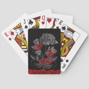Jeu de Cartes à Jouer Floral