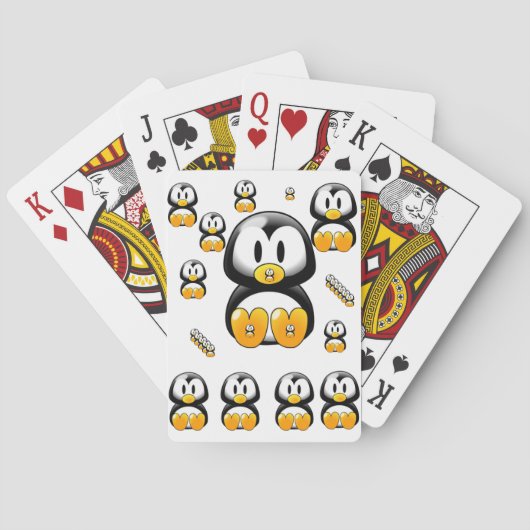 Jeu de Cartes à Jouer Pingouin (dos)