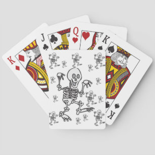 Jeu de Cartes à Jouer Squelette
