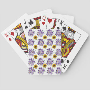 Jeu de cartes à jouer Tournesol