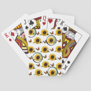 Jeu de cartes à jouer Tournesol