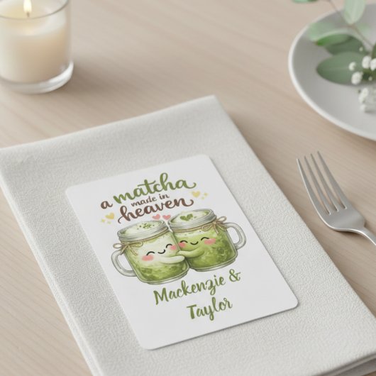 Jeu De Cartes A Matcha Made in Heaven Cute Funny Pun