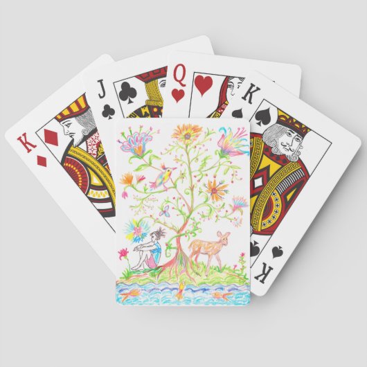 Jeu De Cartes A nice tree of life  (dos)
