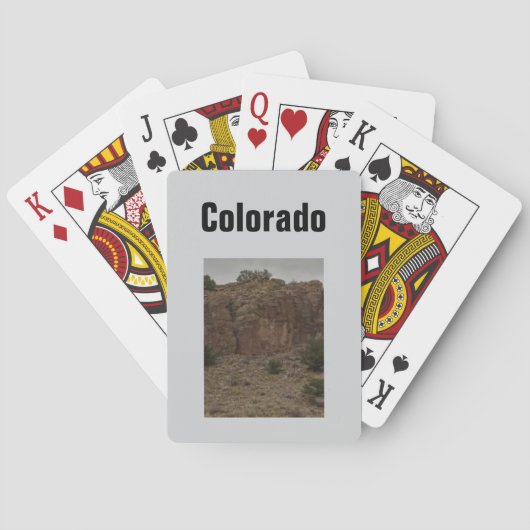 Jeu De Cartes A Pretty Colorado Photo Playing Cards (dos)