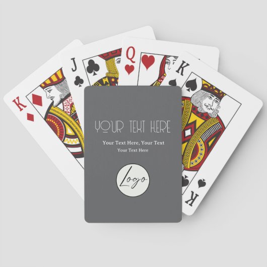 Jeu De Cartes A simple custom business template in a modern logo (dos)