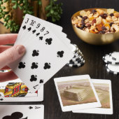 Jeu De Cartes A Teocalli à Mexico (In Situ)