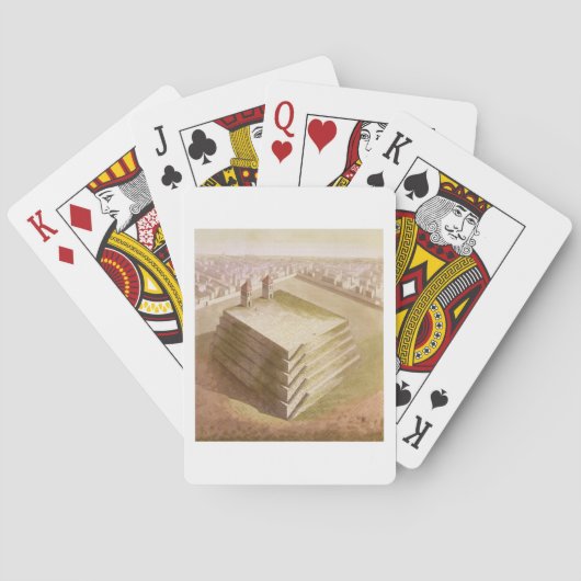 Jeu De Cartes A Teocalli à Mexico (dos)