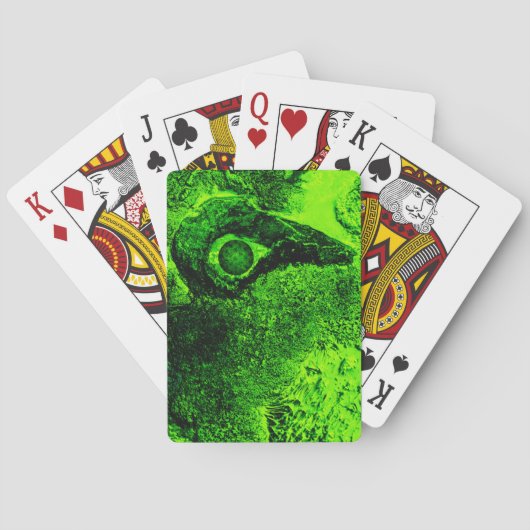 Jeu De Cartes à verdure (dos)