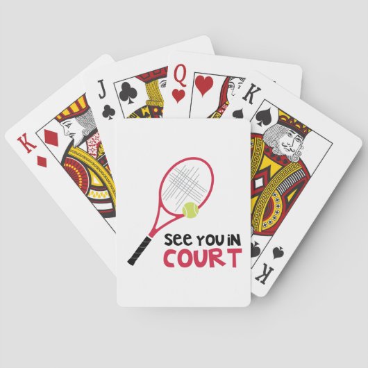 Jeu De Cartes A Voir En Cour (dos)