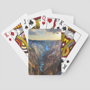 Jeu De Cartes Abaissez les automnes du point de l'artiste