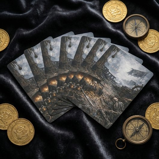 Jeu De Cartes Abandoned Port — Pirate Harbor Playing Cards