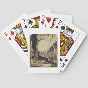 Jeu De Cartes Abbaye de Rievaulx, Yorkshire du Nord, 1854 (photo